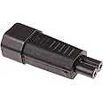 CDL Micro Electronic Adapter, Male-to-Female, C13/C14 to C7/C8, 110-250V 2.5A
