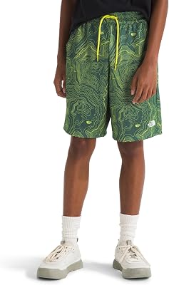 NF0A86U464T B Short Short Shorts Unissex Duck Green TNF Topo Pri tamanho XL