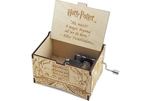 TheLaser'sEdge, Hogwarts Castle, Harry Potter Music Box with Movies Hedwig's Theme, Gifts for Women, Men, Birthday, Christmas, Mother’s Day, Anniversary or Merchandise Decor - Ah Music Quote