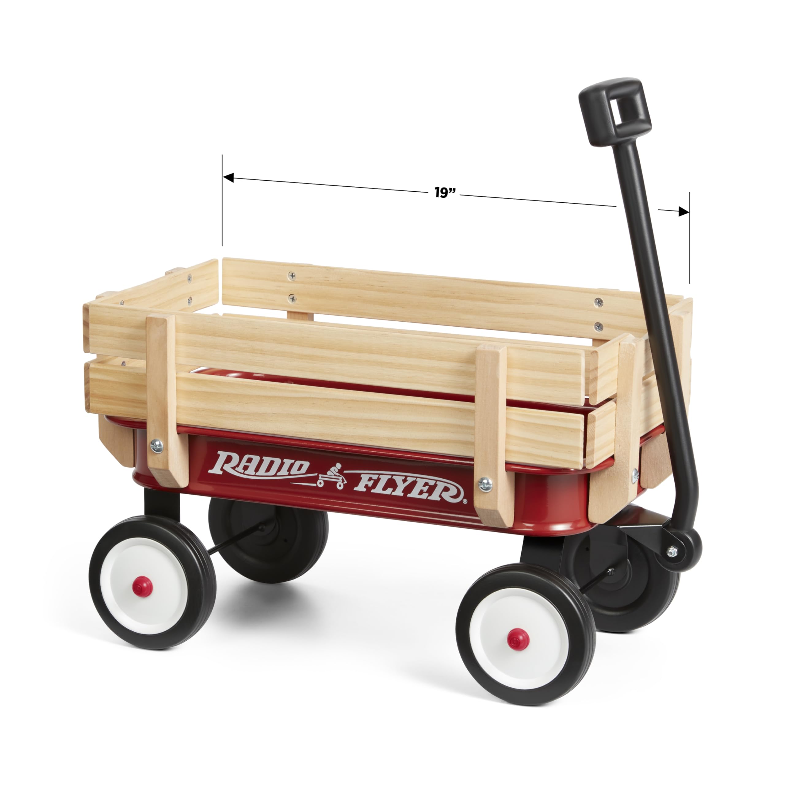 Radio Flyer My 1st Miniature Steel & Wood Wagon, 19