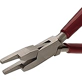 The Beadsmith WrapMaker Pliers – 6-Inches (152 mm) Jewelry-Making Tool w/Polished Steel Head, PVC Comfort Grip, & Double-Leaf Springs
