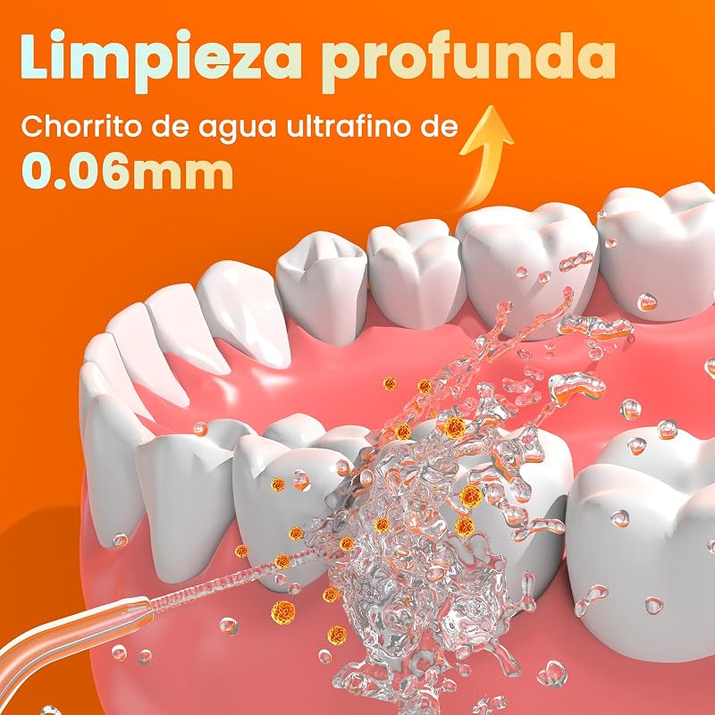 Irrigador Bucal Portátil Irrigador Dental Inalámbrico Profesional 4 Modes