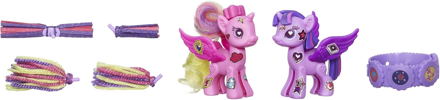 My Little Pony Pop Princess Twilight Sparkle and Princess Cadance Deluxe Style Kit