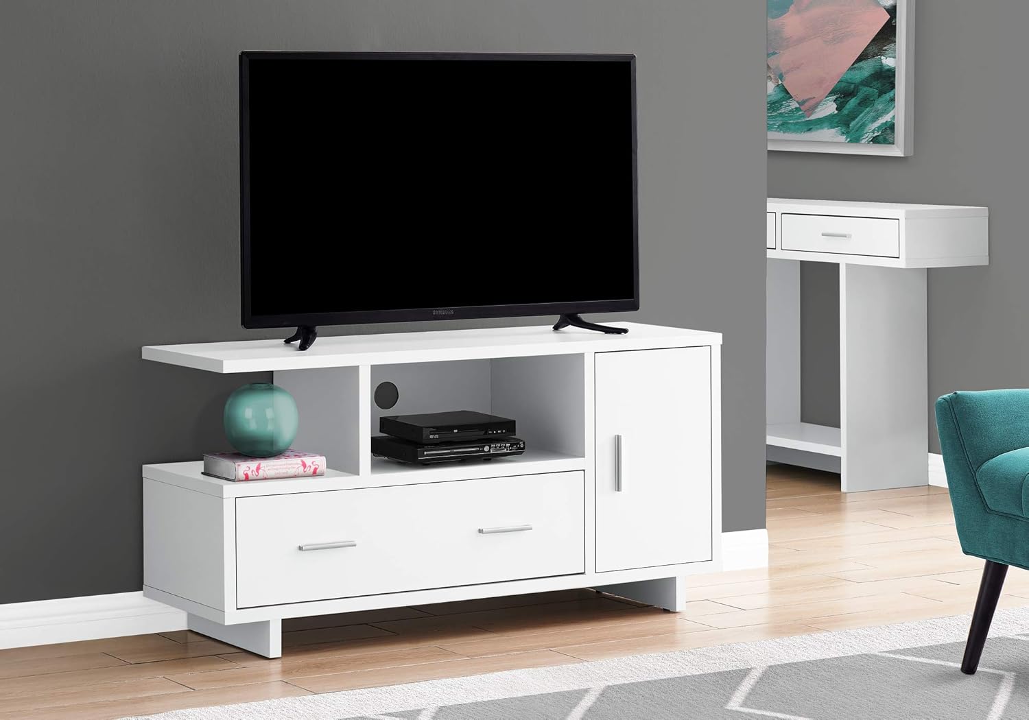 Best Monarch Specialties White Tv Stand