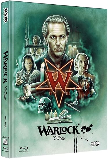 Warlock Trilogy [3 Blu-ray] - uncut - auf 250 StÃ¼ck limitiertes Mediabook Cover C [Limited Edition]