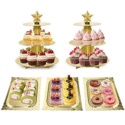 5 Pieces Dessert Table Display Set, DAFURIET
