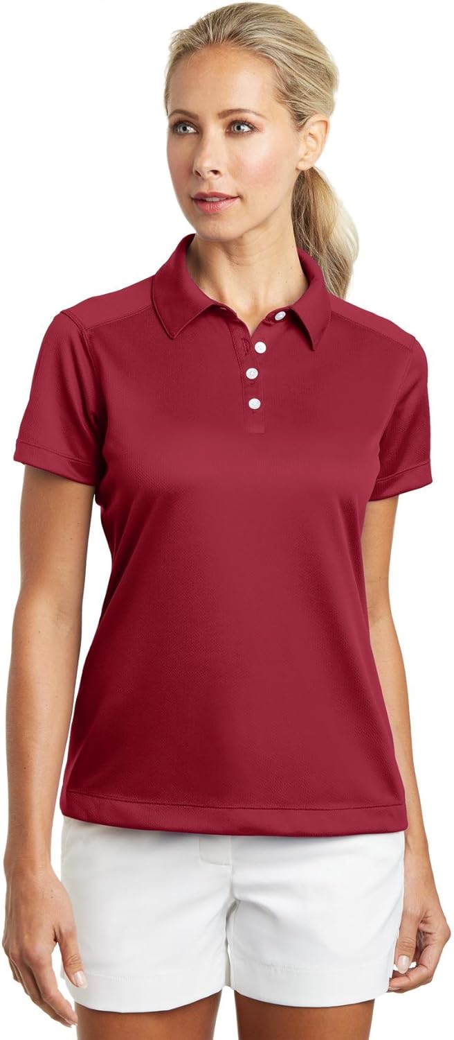 nike pebble texture polo