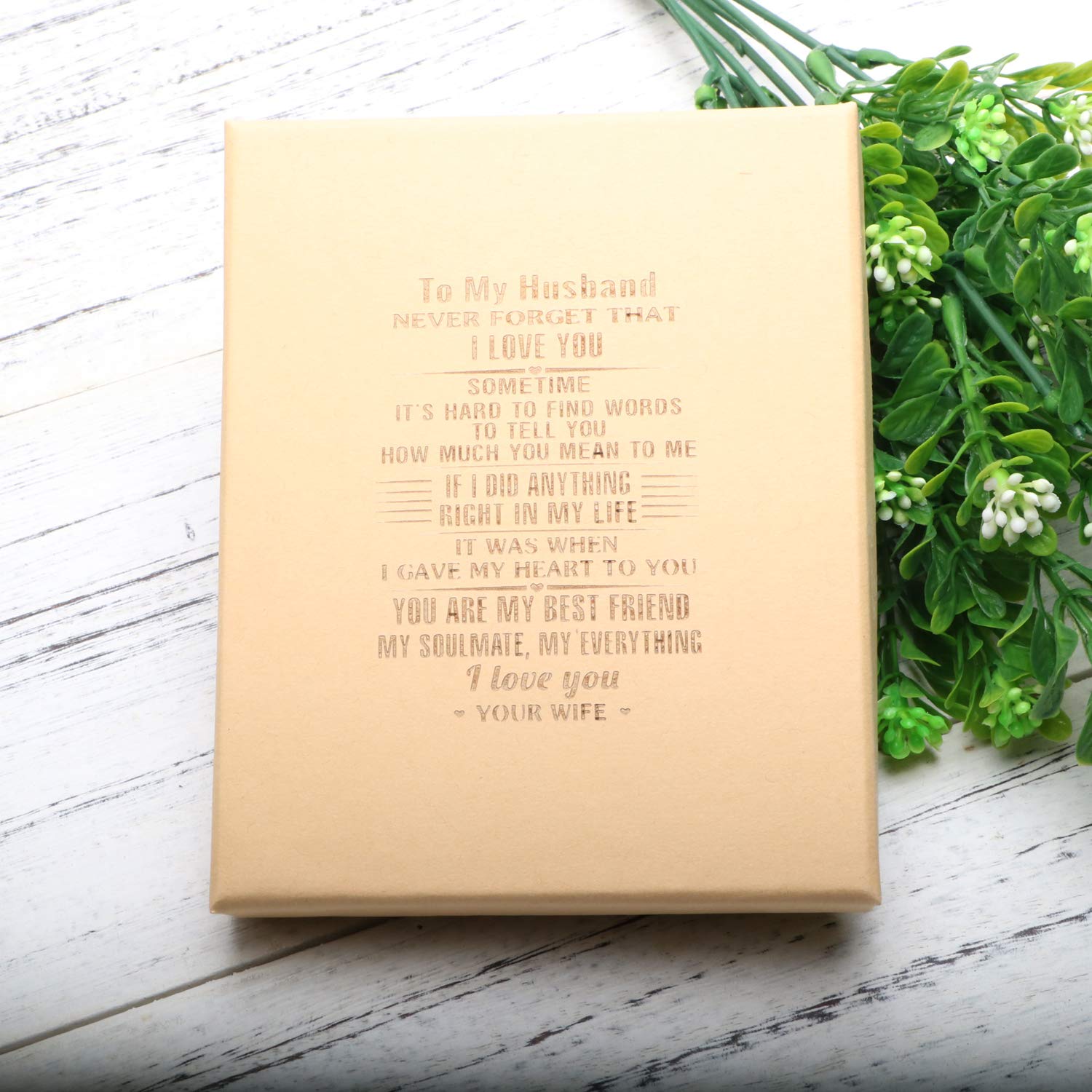 Slim Wallet for Men- RFID Blocking Front Pocket Card Wallet, Minimalist Thin Credit Card Clip,Speical Gift From Wife to Husband