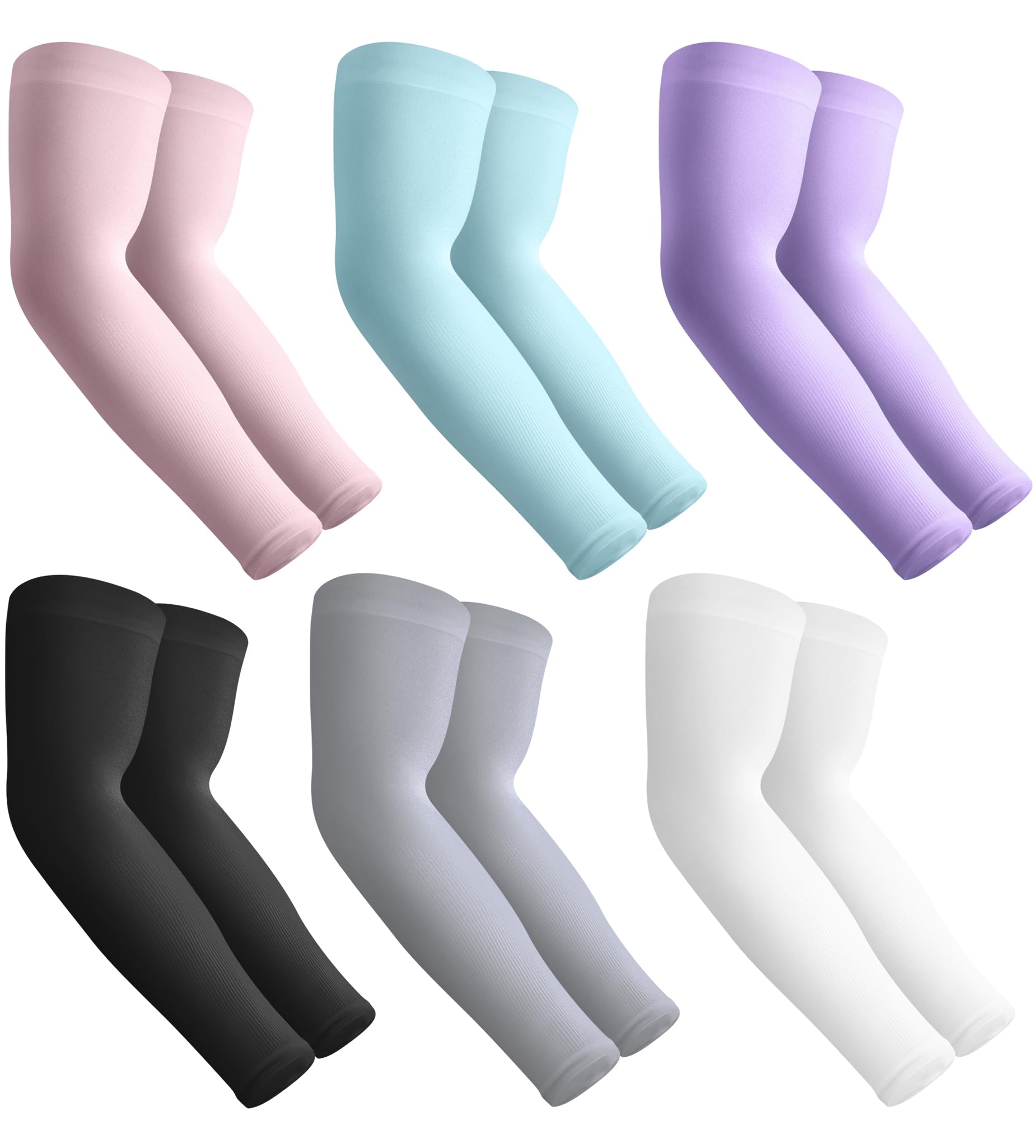 Photo 1 of *PARTIAL SET - Missing 3*
Aegend 6 Pair Sun Protection Cooling Arm Sleeves Compression - Tattoo Cover up - Sun Sleeves for Men Women Youth