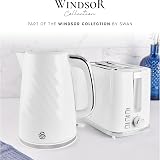 Swan Windsor Rapid Boil Kettle 1.7L 3KW with Removable Filter White view 7