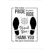 White Car Paper Floor Mats,50Pcs Vehicles Disposable Floor Pads,Temporary Cars Floor Protector,Automotive Mat Covers Protector,Detailing Detail Wash,Temporary Sticky 16x20inch