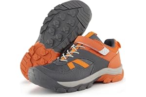 OUTVENTURE Kids Outdoor Hiking Shoes Lightweight Trekking Trails Shoe(Toddler/Little Kid/Big Kid)