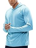 MIER Men's Long Sleeve Hiking Shirts UPF 50+ Sun