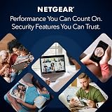 NETGEAR Nighthawk WiFi 6E Router RAXE300 AXE7800 Tri-Band 7.8Gbps 6GHz 2500 Sq view 3