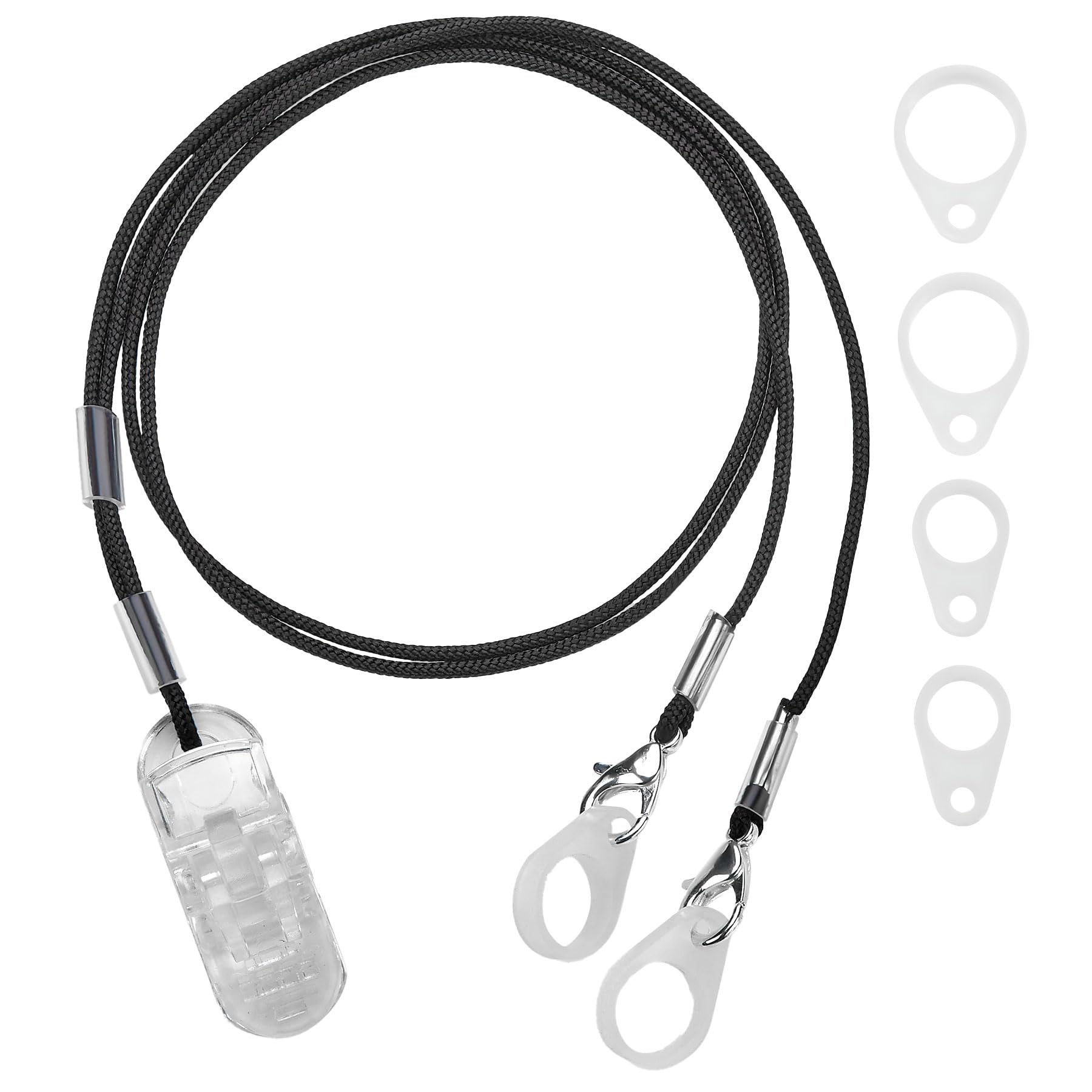 MEDca Ear Gear Mini Hearing Aid Comfort, Protection and Security Clip – Fits Hearing Instruments 1” to 1.25”