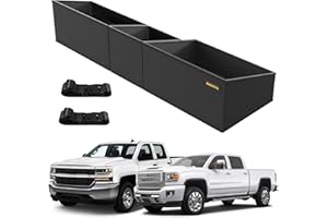 MIKKUPPA Truck Under Seat Storage - Replacement for 2019-2025 Chevy Silverado/GMC Sierra 1500, 2020-2025 Silverado/Sierra 250