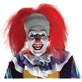 Rubies IT TV Series: Pennywise Wig for Adults, Men's No Size