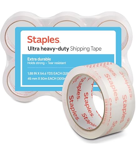 Amazon.com: Staples Moving & Storage Packing Tape, 2.83x54.6 Yds