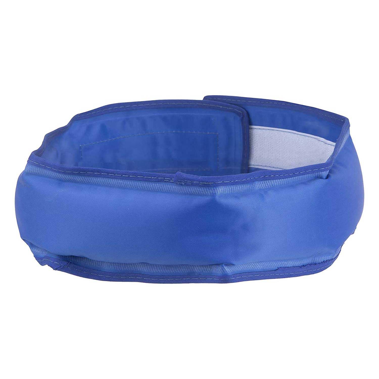 VFM/Crufts - Dog Collar Cooling, Clothing & Accessories, Blue, Gel Filled Non Chemical Self, Cool Pet Accessories (Small)
