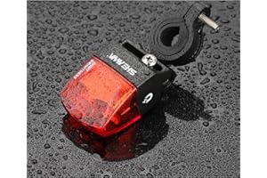 SHEAWA Energy-efficient Bicycle Light Magnetic Induction Self-Powered Bike Taillight Cycling Safety Light（No Battery Required