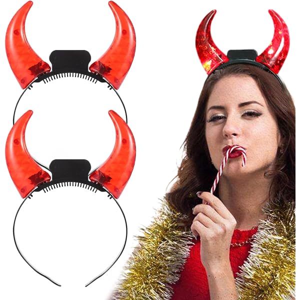 Bandeau De Corne De Diable Noir Bandeau De Cornes De Diable Gothique Corne De Diable Cerceau De
