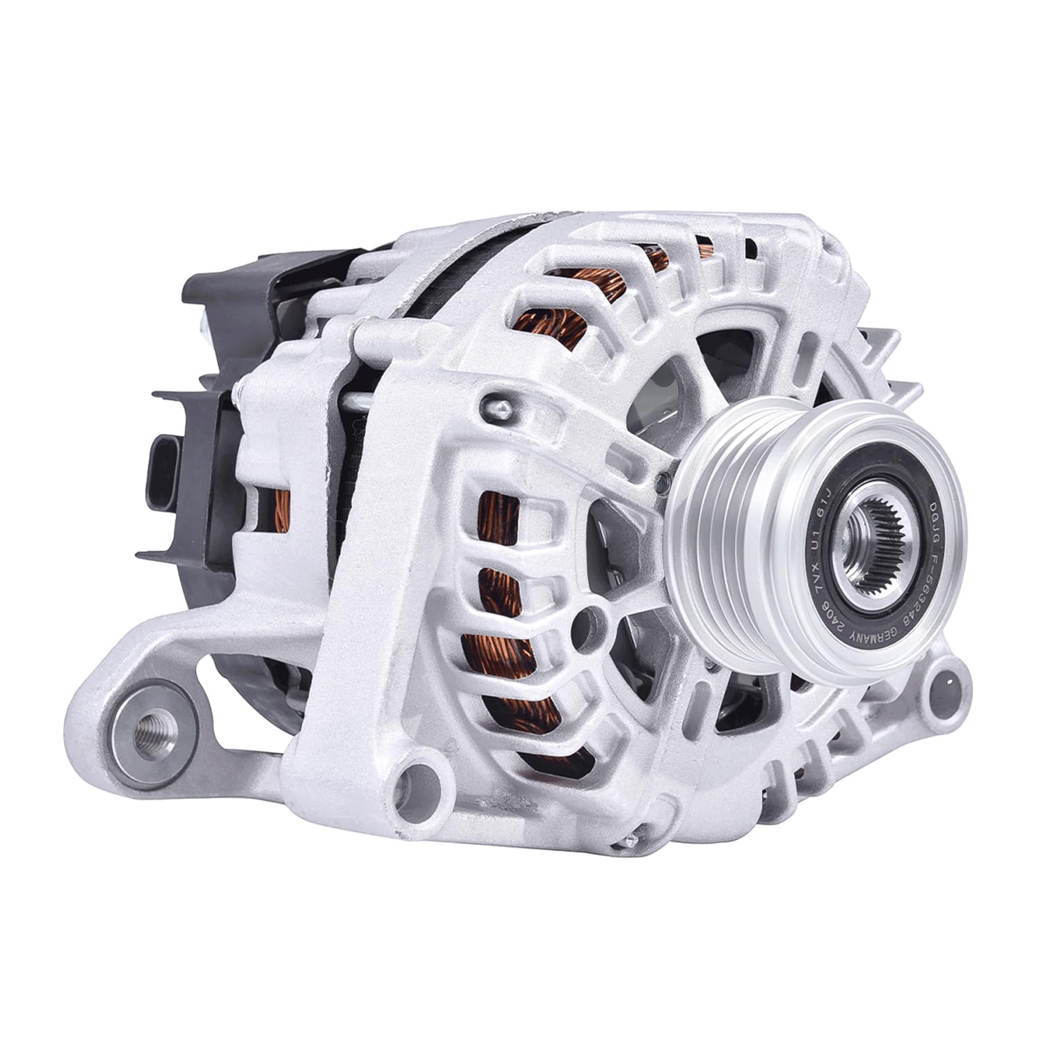 Photo 1 of New Alternator 12V 130Amp Compatible with Chevrole-t Cruze 1.4L 2012-2016 Part #: 13581891, 13588290, 95939944, 12090662, 9215392, 931238, 2614154A, FG12S048, FG12S054, FG12S065,13597227