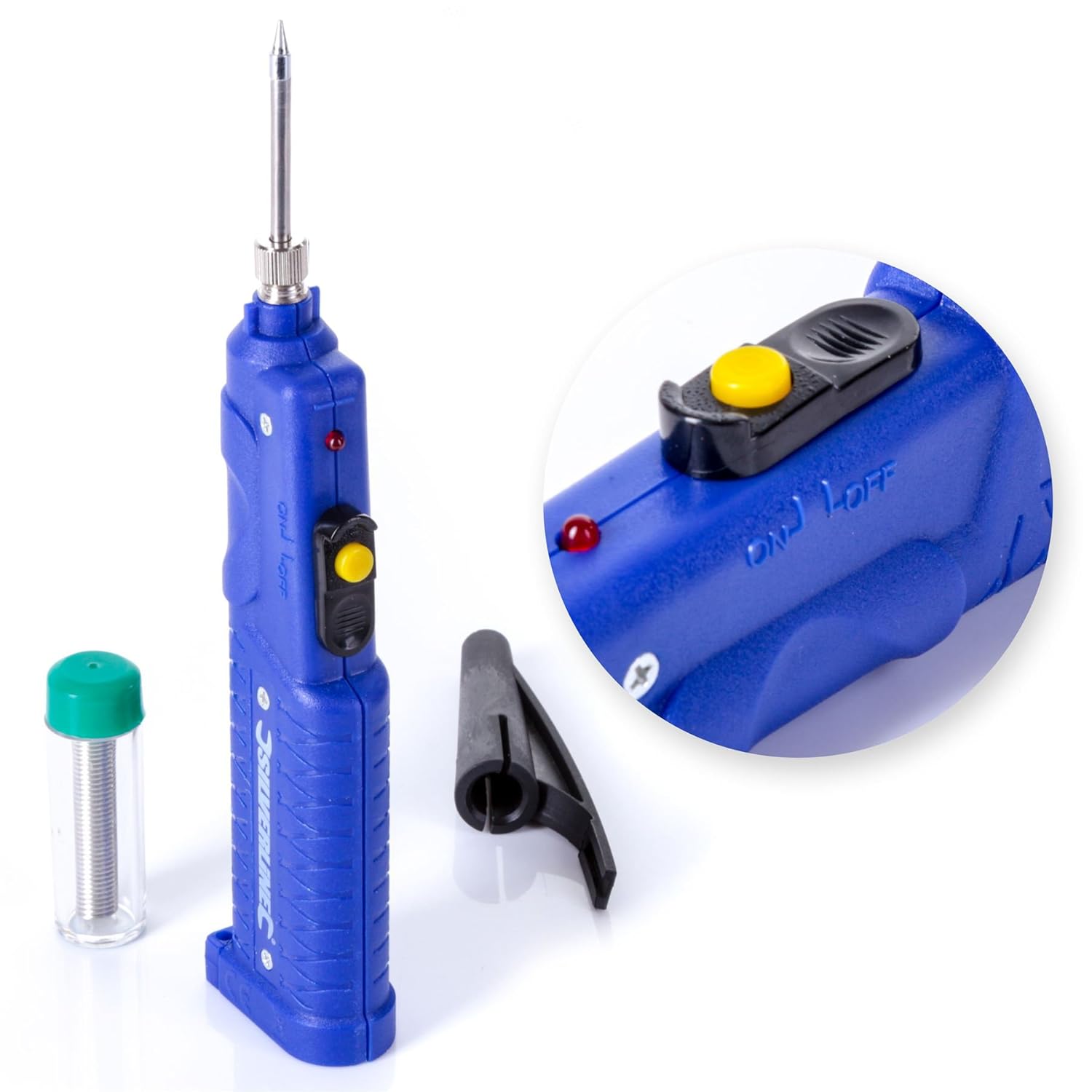 Silverline 8w Battery Powered Soldering Iron Amazon.co.uk DIY & Tools