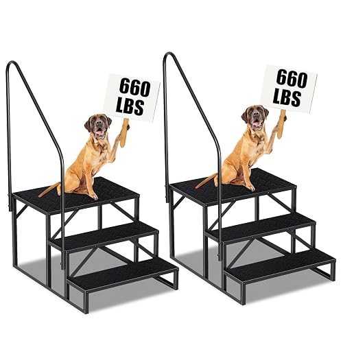 4 Step Rv Ladder RV Stairs 4 Step Ladder, RV Steps Anti-Slip, Hot Tub Steps with ...
