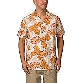 Reef Mens Reef Tafford Short Sleeve 1 Pocket Camp Shirt