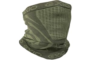 EXIO Winter Neck Warmer Gaiter/Balaclava (1Pack or 2Pack) - Windproof Face Mask for Ski, Snowboard