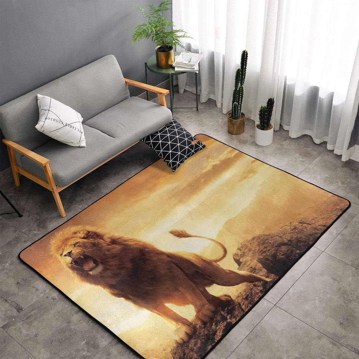 lion king rug for nursery