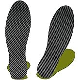 Carbon Fiber Insole(1 Pair), Carbon Fiber Foot Plate for Turf Toe, Hallux Rigidus, Limitus, Fractures, Arthritis, Rigid Sole Shoe Insert for Sports, Hiking, Trekking, Alternative to Post Op Shoe,215mm