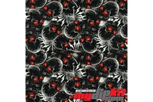 MYDIPKIT Water Transfer Printing Film - Hydrographic Film - Hydro Dipping - Red Creeper - DD-964-A