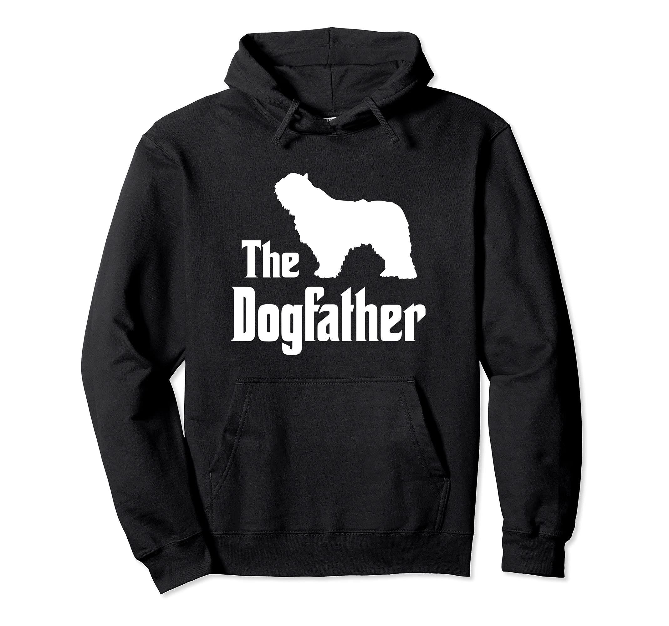 The Dogfather - funny dog gift, funny Komondor Pullover Hoodie