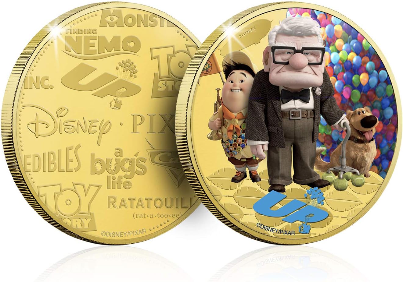IMPACTO COLECCIONABLES Disney coin collection Disney Gifts Pixar