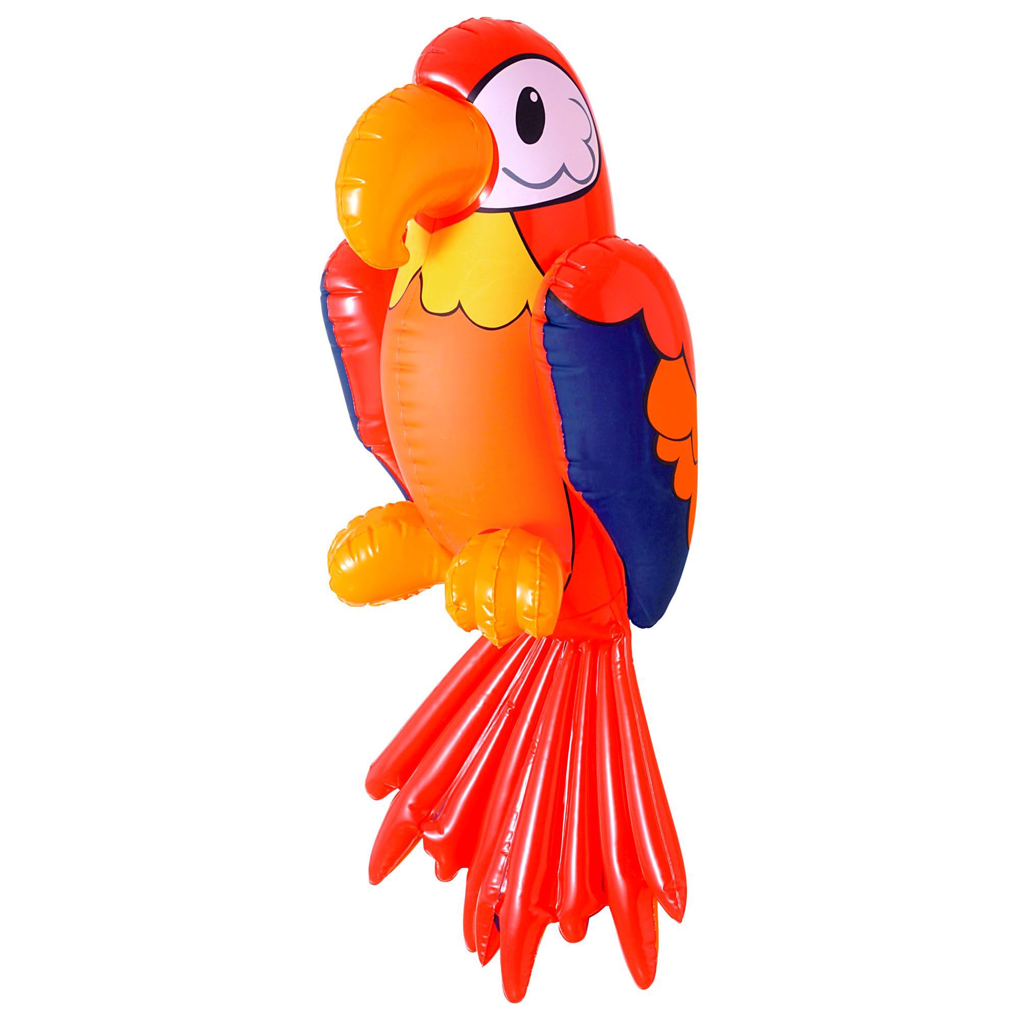 Inflatable Parrots 60cm Props & Theme Inflatable Blow-Up Party Decoration for Fancy Dress Accessory