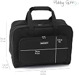 Hobby Gift MR4660BLK Sewing Machine Bag Black 47 x 21 x 33 cm view 6