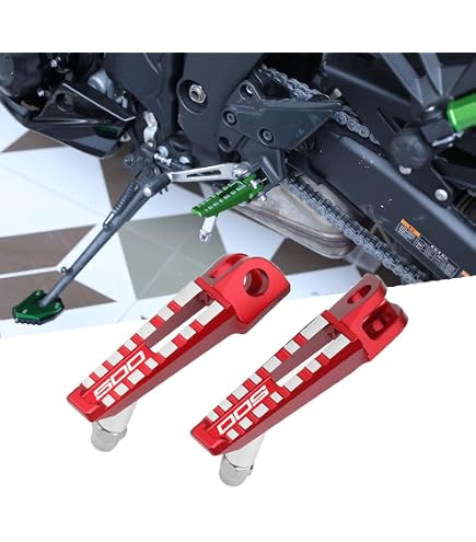 Amazon.com: LEDISHUN Motorcycle Accessories Rider Front Foot Peg