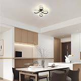 Comely Modern LED Ceiling Light 30W 3375LM 4500K 30cm Black view 7