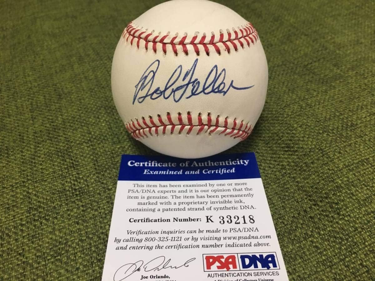 Amazon 野球殿堂266勝 火の玉投手ボブ フェラー直筆サインボール Psa証明イチロー 大谷翔平 おもちゃ おもちゃ