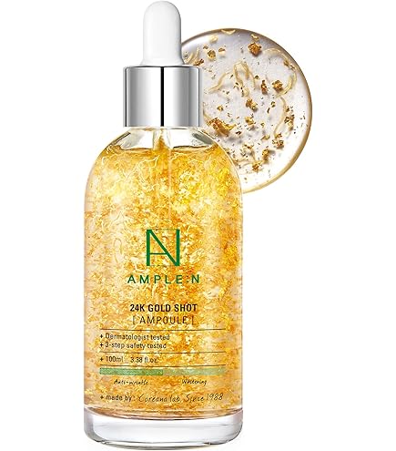 Amazon.com: SKINATURE GENUINE 24k GOLDZAN AMPOULE 99.9% Pure Gold