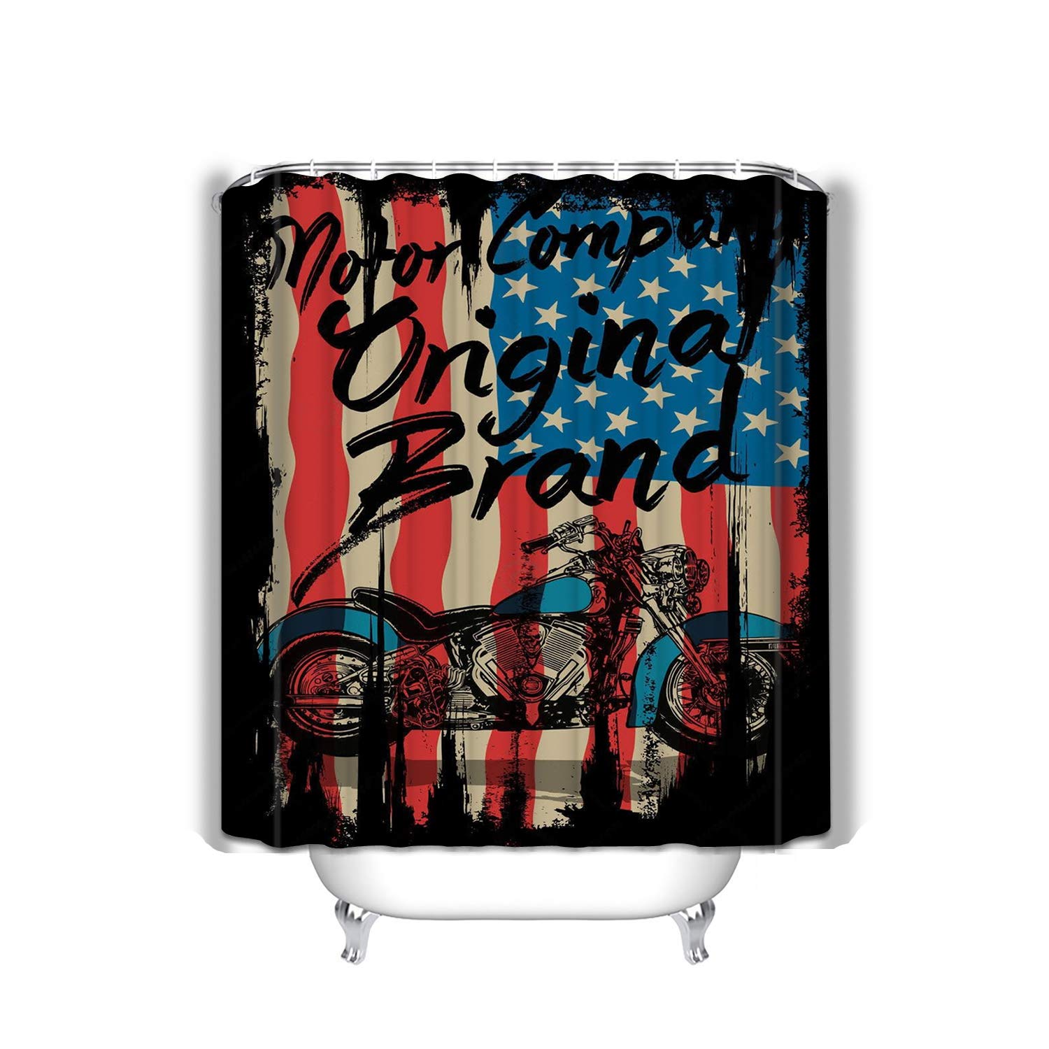 60 72 Solar System Planet Waterproof Fabric Polyester Bath Shower