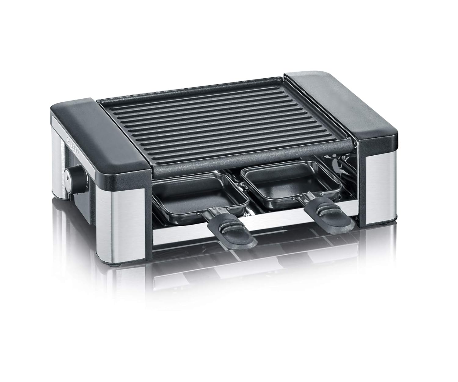 SEVERIN Raclette Partygrill con Plancha Reversible, 600 W ...