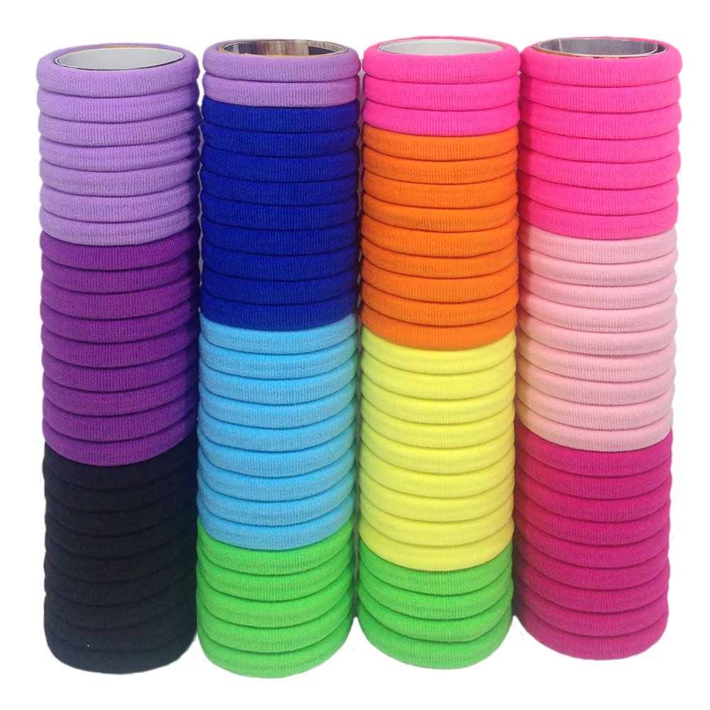 Amazon Com Thick Seamless Cotton Hair Bands Simply Hair Ties