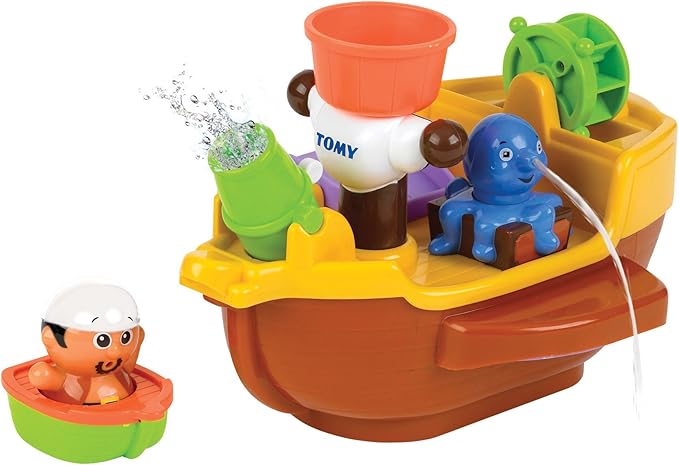 toomies pirate ship bath toy