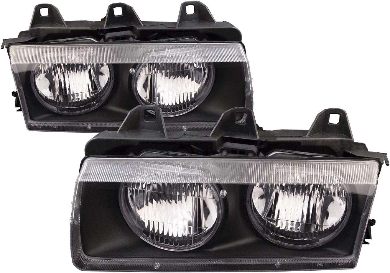 HEADLIGHTSDEPOT Headlight Compatible with Fleetwood American Tradition