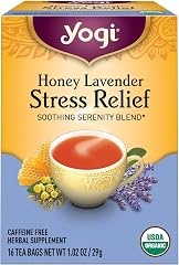 Yogi Tea Herbal Stress Relief, Honey Lavender 16 ct