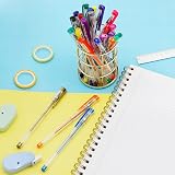 EXERZ Gel Pen Set 24pcs Rainbow Colours Fine Ink 0.6/0.8/1.0mm view 7