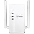 TRENDnet Wi-Fi Everywhere Powerline 1200 AV2 AC1200 Wireless Access Point, Expand Your Wireless Coverage, Built-in Concurrent Dual-Band, 3 x Gigabit Ports, MIMO, Beamforming, White, TPL-430AP