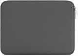 RAINYEAR 14 Inch Laptop Sleeve Protective Case Grey with Soft Lining